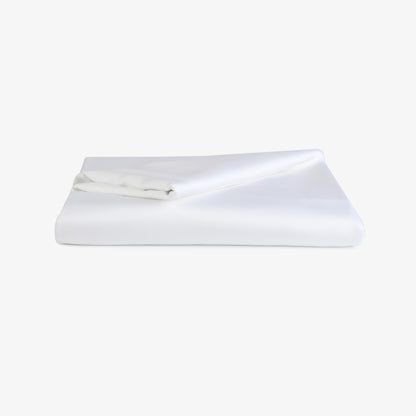 Organic Bamboo Flat Sheet - White