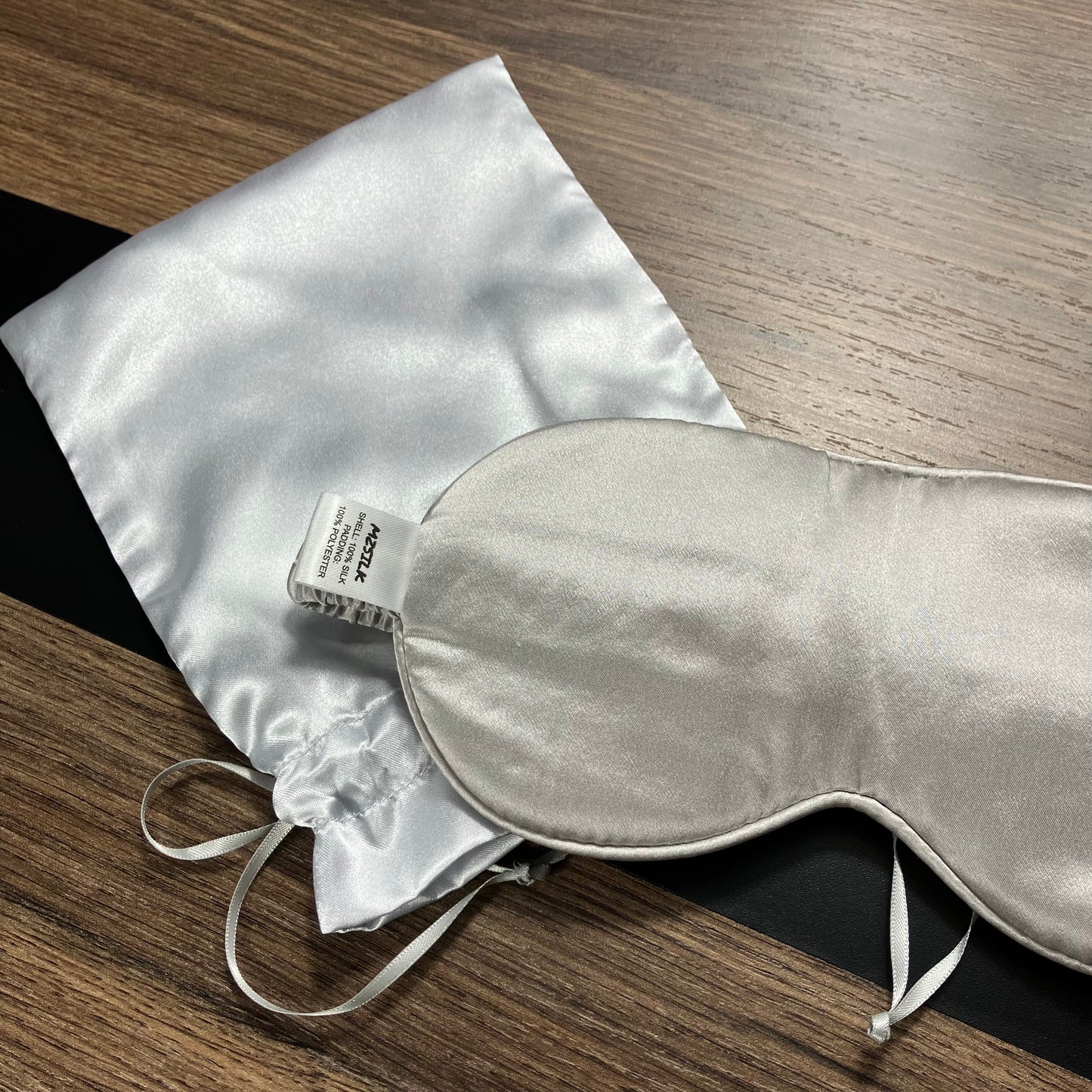 Organic Silk Sleep Mask - Made of 22mm Silk Satin