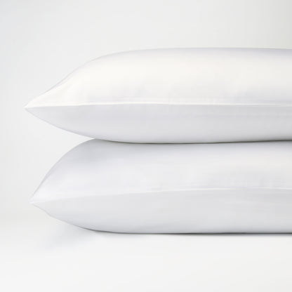 Organic Bamboo Pillowcase Set - White