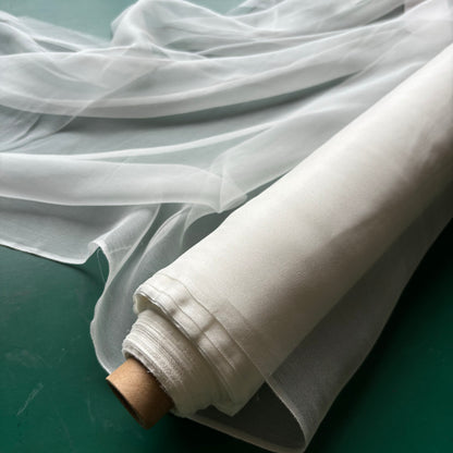 3.5 Momme Silk Gauze 90cm Width Natural White